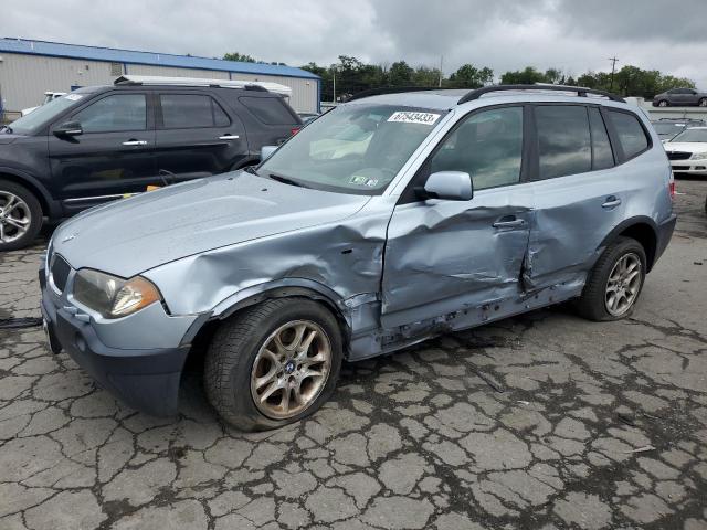 WBXPA73444WC43564 - 2004 BMW X3 2.5I SILVER photo 1