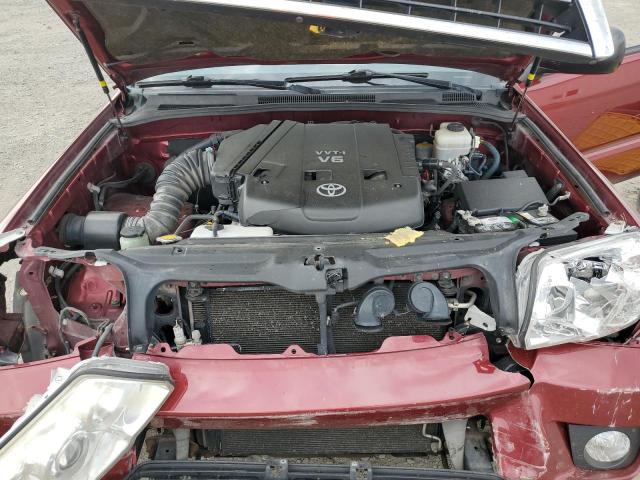 JTEBU14R878084720 - 2007 TOYOTA 4RUNNER SR5 BURGUNDY photo 12