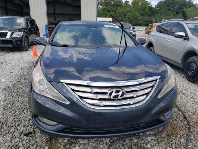 5NPEC4AC8DH681787 - 2013 HYUNDAI SONATA SE BLUE photo 5