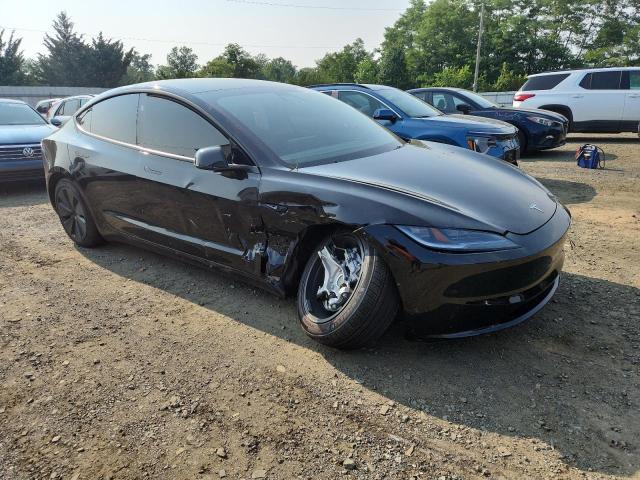 5YJ3E1EA3SF017787 - 2025 TESLA MODEL 3 BLACK photo 4