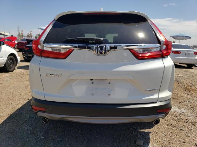 2HKRW1H97JH516990 - 2018 HONDA CR-V TOURING WHITE photo 6