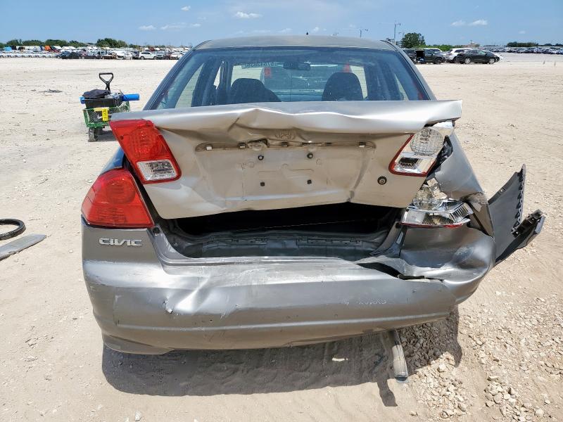 1HGES16325L022094 - 2005 HONDA CIVIC DX VP Gümüş foto 6