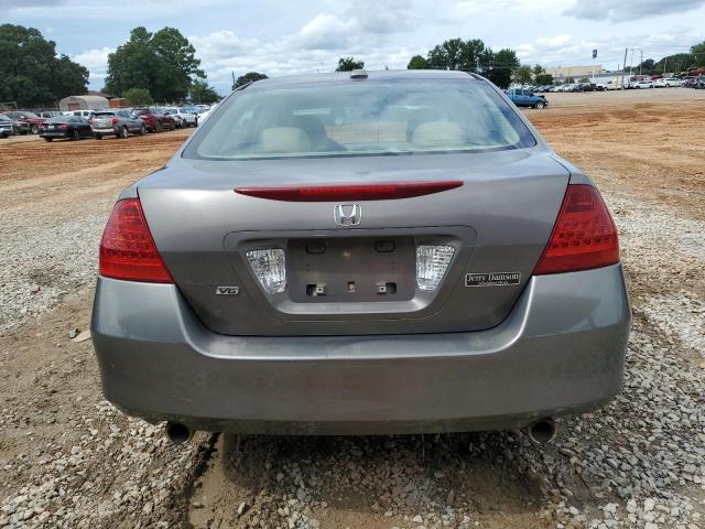 1HGCM66506A070576 - 2006 HONDA ACCORD EX GRAY photo 6