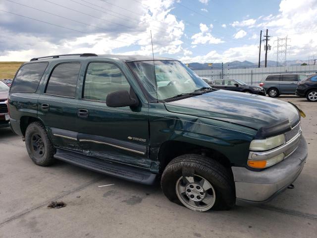 1GNEK13Z63J191106 - 2003 CHEVROLET TAHOE K1500 GREEN photo 4