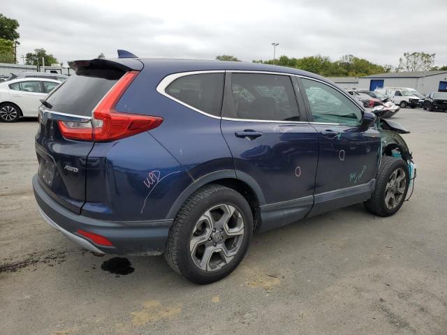 2HKRW2H55JH621448 - 2018 HONDA CR-V EX 蓝色 照片 3