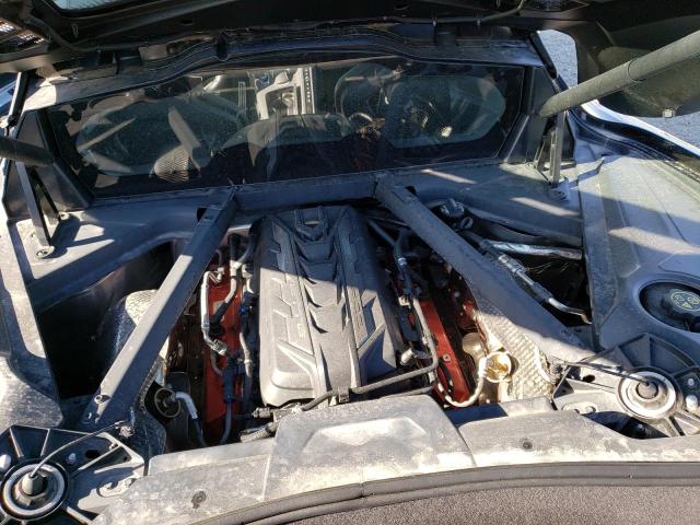 1G1YA2D45M5101058 - 2021 CHEVROLET CORVETTE STINGRAY 1LT BLACK photo 11