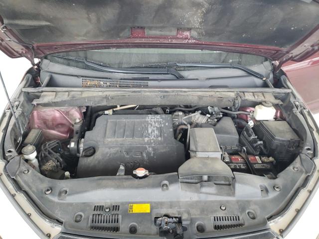 5TDKKRFH2GS187124 - 2016 TOYOTA HIGHLANDER XLE Bordo foto 12