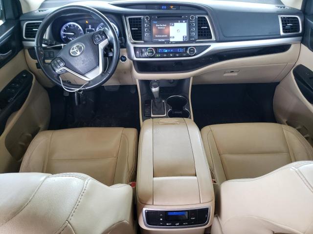 5TDKKRFH2GS187124 - 2016 TOYOTA HIGHLANDER XLE Bordo foto 8