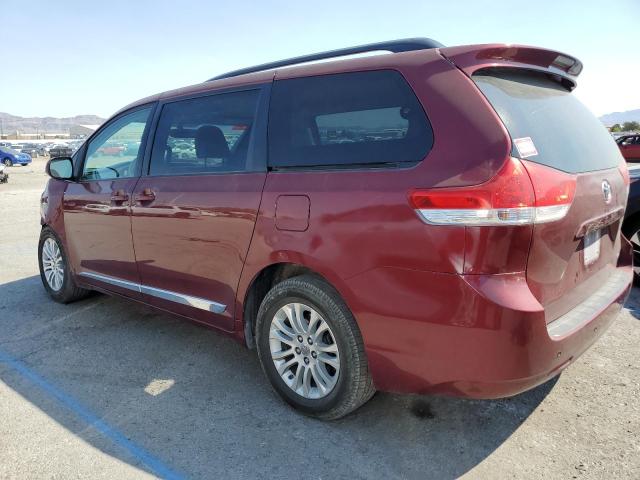 5TDKK3DC1ES502609 - 2014 TOYOTA SIENNA LE BURGUNDY photo 2