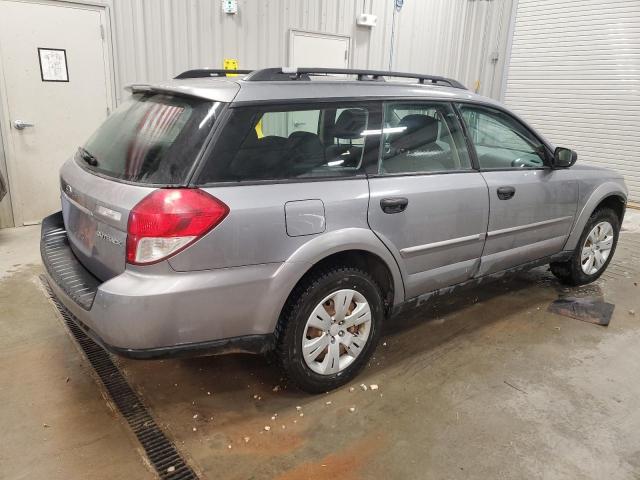 4S4BP60C596336590 - 2009 SUBARU OUTBACK GRAY photo 3