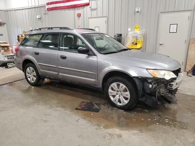 4S4BP60C596336590 - 2009 SUBARU OUTBACK GRAY photo 4