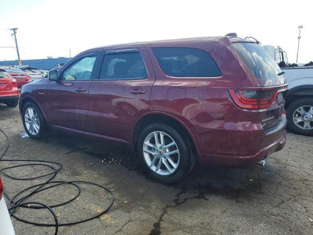 1C4SDJCT4MC848427 - 2021 DODGE DURANGO R/T BURGUNDY photo 2