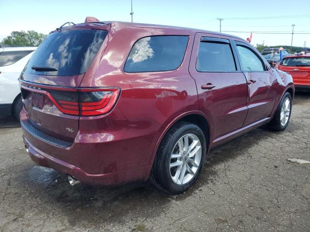 1C4SDJCT4MC848427 - 2021 DODGE DURANGO R/T BURGUNDY photo 3