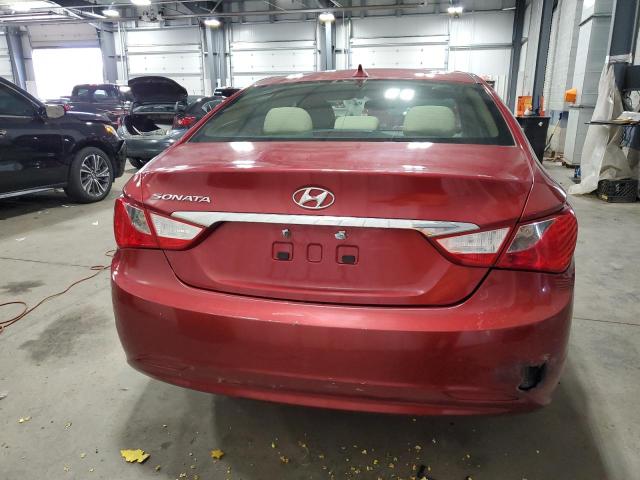 5NPEB4AC9DH663642 - 2013 HYUNDAI SONATA GLS BURGUNDY photo 6