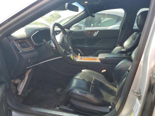 1LN6L9HK8H5607009 - 2017 LINCOLN CONTINENTA ვერცხლისფერი ფოტო 7