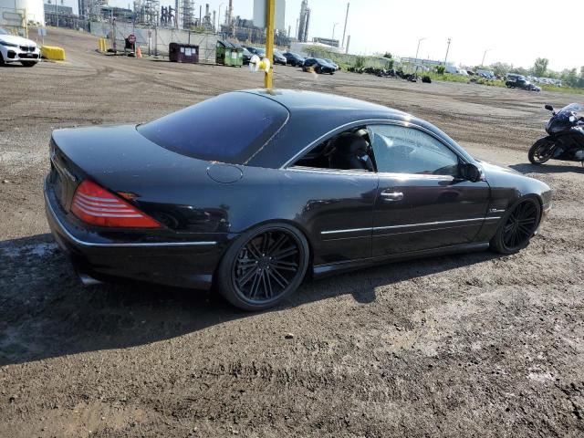 WDBPJ76J65A046419 - 2005 MERCEDES-BENZ CL 600 BLACK photo 3