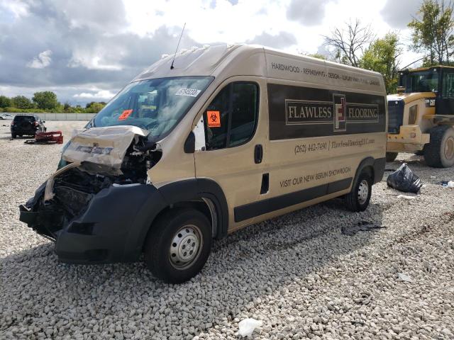 3C6TRVDG9LE104285 - 2020 RAM PROMASTER 2500 HIGH ოქროსფერი ფოტო 1