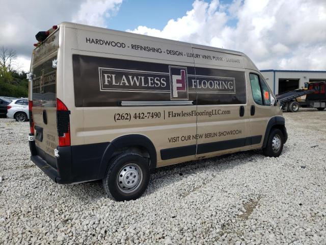 3C6TRVDG9LE104285 - 2020 RAM PROMASTER 2500 HIGH ოქროსფერი ფოტო 3