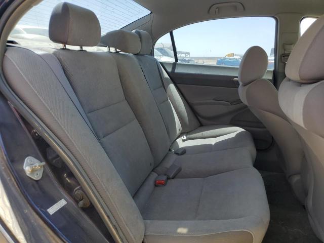 19XFA16539E021302 - 2009 HONDA CIVIC LX BLUE photo 10