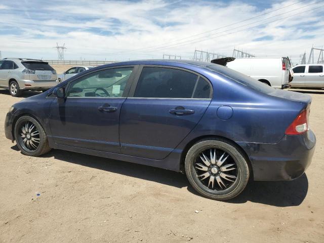 19XFA16539E021302 - 2009 HONDA CIVIC LX BLUE photo 2