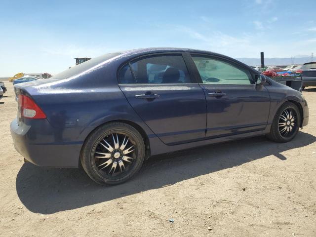 19XFA16539E021302 - 2009 HONDA CIVIC LX BLUE photo 3