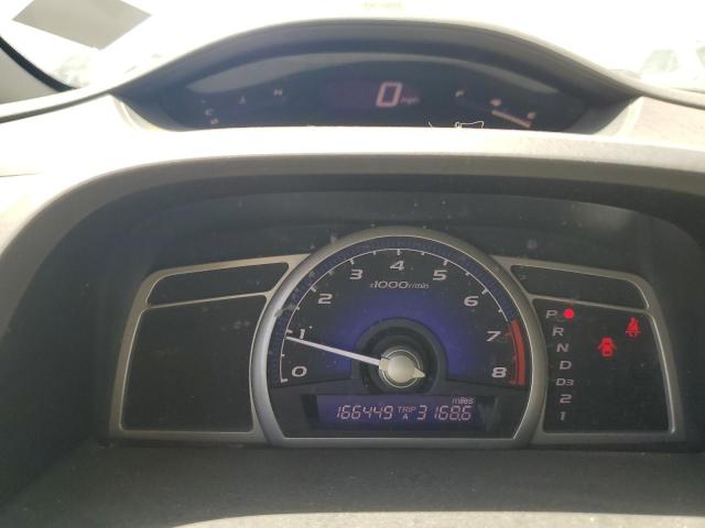 19XFA16539E021302 - 2009 HONDA CIVIC LX BLUE photo 9