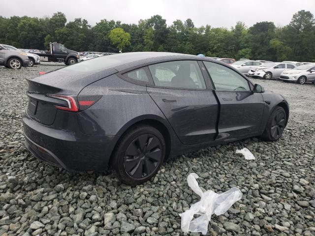 5YJ3E1EA5SF878114 - 2025 TESLA MODEL 3 ნაცრისფერი ფოტო 3