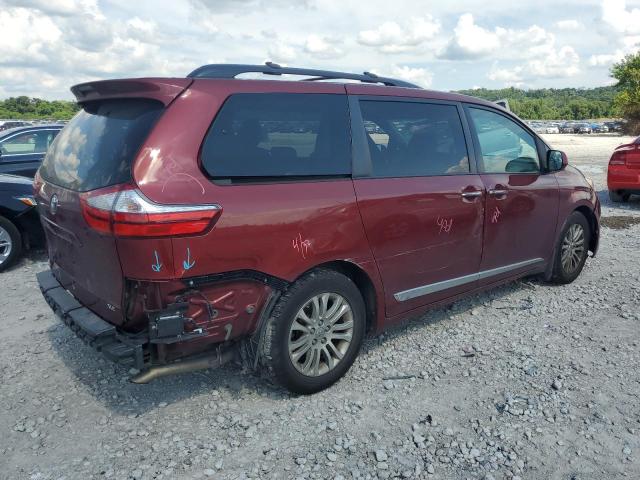 5TDYK3DC3GS738224 - 2016 TOYOTA SIENNA XLE 勃艮第红 照片 3