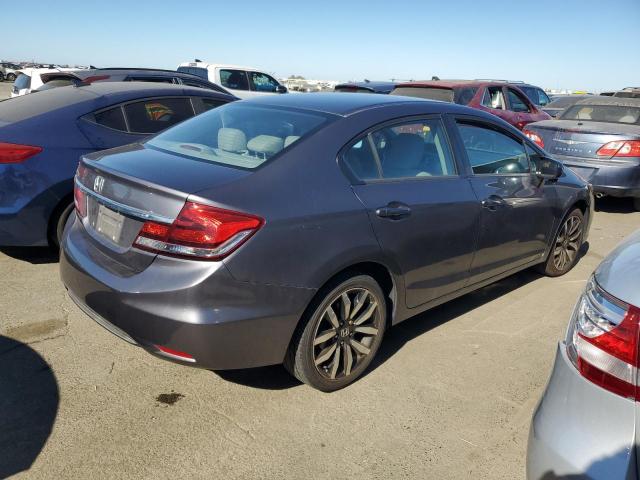 19XFB2F97EE259363 - 2014 HONDA CIVIC EXL ნაცრისფერი ფოტო 3