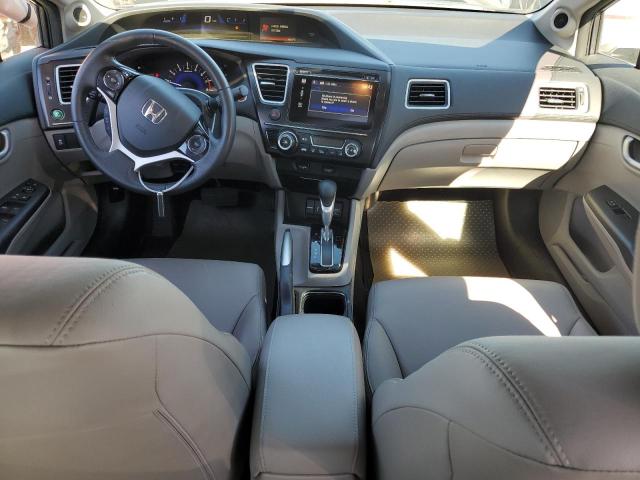 19XFB2F97EE259363 - 2014 HONDA CIVIC EXL ნაცრისფერი ფოტო 8