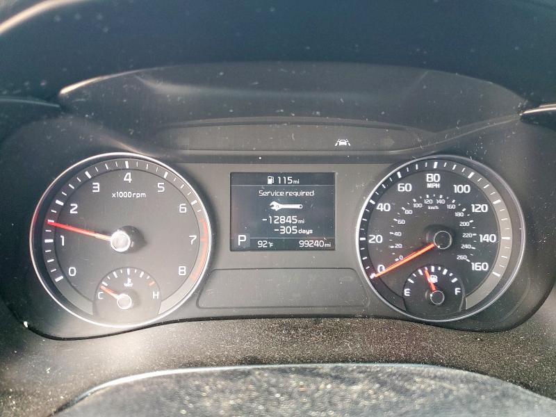 3KPF24AD2KE011234 - 2019 KIA FORTE FE ლურჯი ფოტო 9