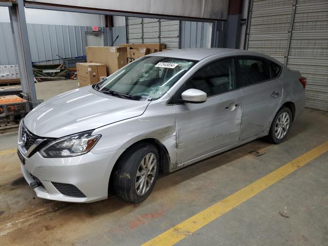 3N1AB7AP1KY339218 - 2019 NISSAN SENTRA S SILVER photo 1