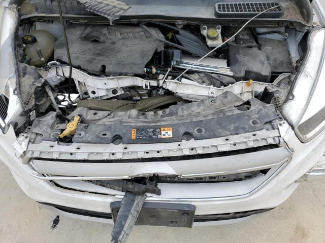 1FMCU0GD1JUC07318 - 2018 FORD ESCAPE SE WHITE photo 12