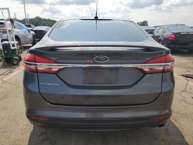 3FA6P0G72HR156048 - 2017 FORD FUSION S GRAY photo 6