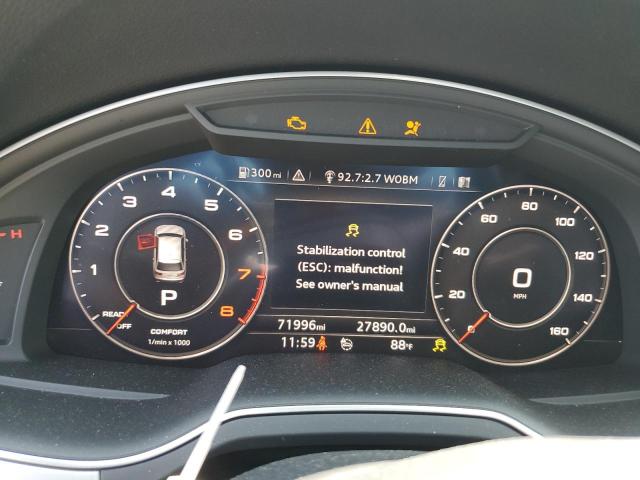 WA1LHAF71KD031327 - 2019 AUDI Q7 PREMIUM PLUS GRAY photo 9