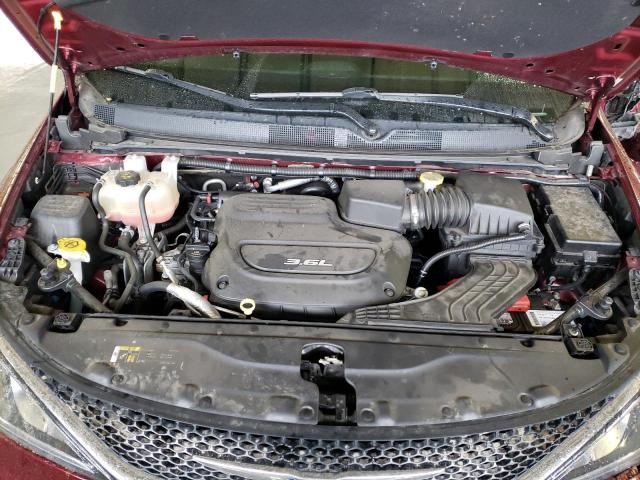 2C4RC1BG4JR132166 - 2018 CHRYSLER PACIFICA TOURING L 红色 照片 12