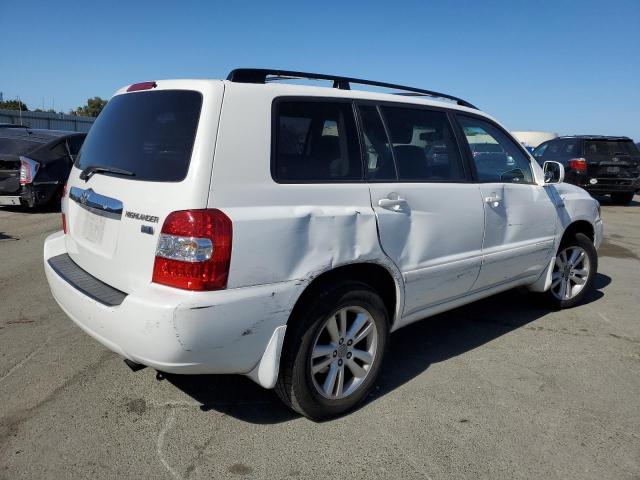 JTEDW21A460013745 - 2006 TOYOTA HIGHLANDER HYBRID WHITE photo 3