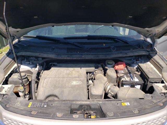 1FM5K8B8XDGC13886 - 2013 FORD EXPLORER SILVER photo 12