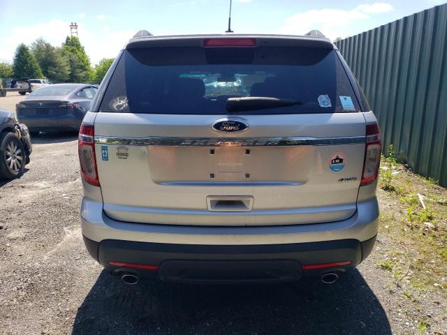 1FM5K8B8XDGC13886 - 2013 FORD EXPLORER SILVER photo 6