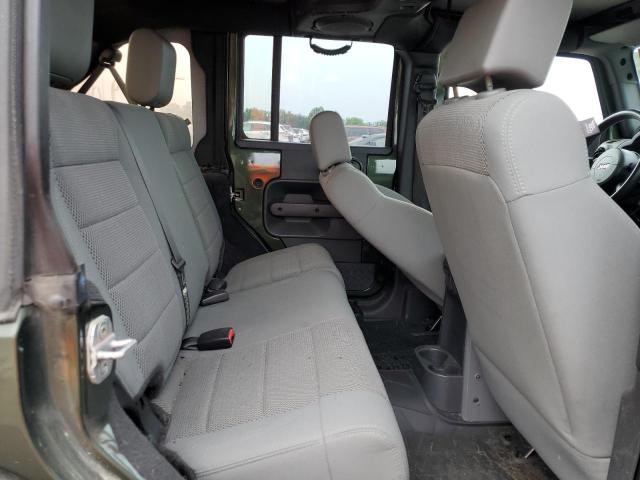 1J4GA59197L161289 - 2007 JEEP WRANGLER SAHARA Կանաչ լուսանկար 10