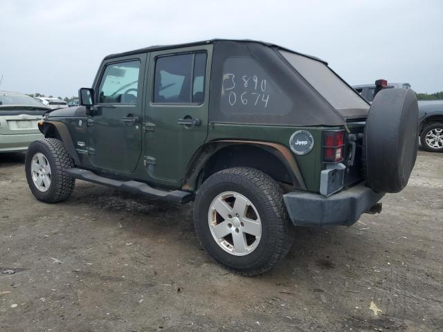 1J4GA59197L161289 - 2007 JEEP WRANGLER SAHARA Կանաչ լուսանկար 2