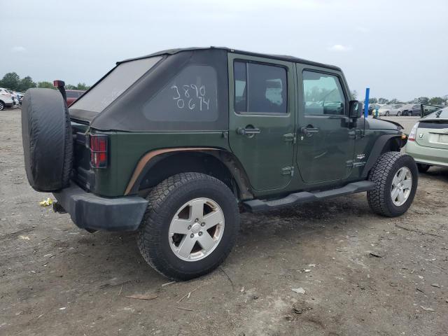 1J4GA59197L161289 - 2007 JEEP WRANGLER SAHARA Կանաչ լուսանկար 3