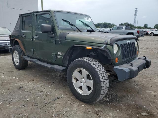 1J4GA59197L161289 - 2007 JEEP WRANGLER SAHARA Կանաչ լուսանկար 4