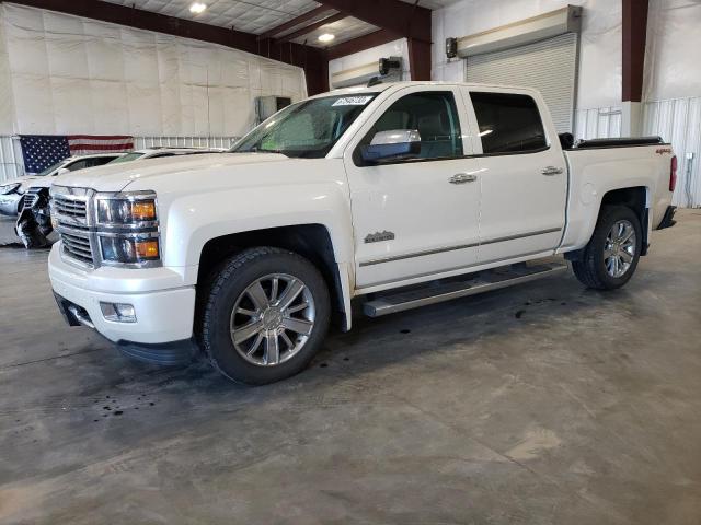 3GCUKTEC0EG554108 - 2014 CHEVROLET 1500 K1500 HIGH COUNTRY WHITE photo 1