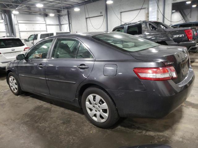 4T4BF3EK7AR004982 - 2010 TOYOTA CAMRY BASE GRAY photo 2