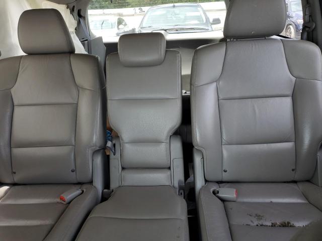 5FNRL5H63BB010434 - 2011 HONDA ODYSSEY EXL BLACK photo 10