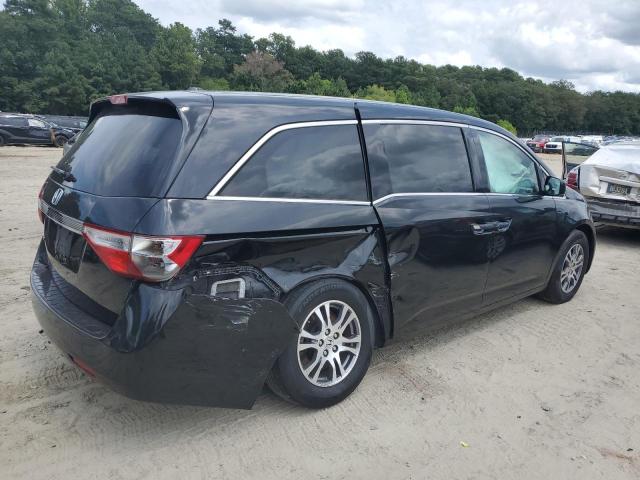 5FNRL5H63BB010434 - 2011 HONDA ODYSSEY EXL BLACK photo 3