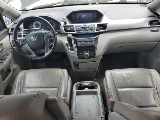 5FNRL5H63BB010434 - 2011 HONDA ODYSSEY EXL BLACK photo 8