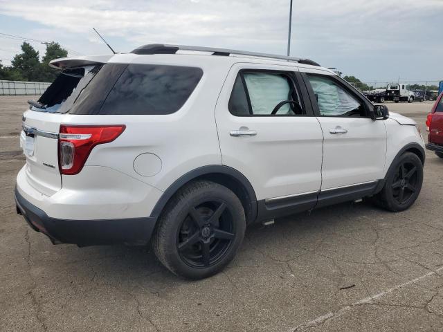 1FM5K7D81DGC79010 - 2013 FORD EXPLORER XLT თეთრი ფოტო 3