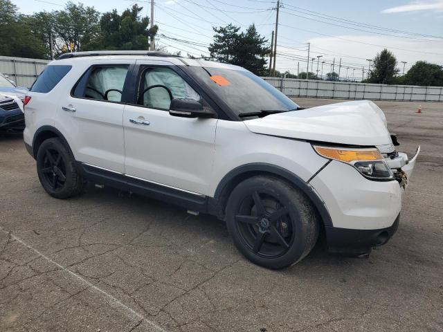 1FM5K7D81DGC79010 - 2013 FORD EXPLORER XLT თეთრი ფოტო 4